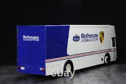 Schuco 1/18 Porsche racing transport vehicle 0317 K Truck Rothmans Model Car Toy