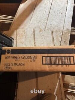 Sealed Factory Case Of 72 Mattel Hot Wheels Cars 3612-999ADN Malaysia Toys Rare