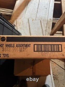 Sealed Factory Case Of 72 Mattel Hot Wheels Cars 3612-999GGG Malaysia Toys Rare