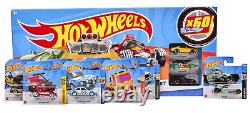Set of 60 164 Scale Toy Cars or Trucks, Collectible Vehicles (Styles May Vary)