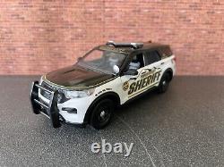 Sevier County Sheriff Tennessee 1/24 Scale Diecast Custom Motormax Police Car