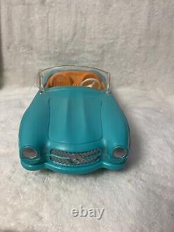 Skipper Rides In Allan's MERCEDES BENZ CONVERTABLE CAR 1964 Vintage Barbie