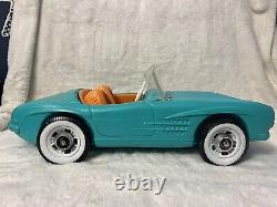 Skipper Rides In Allan's MERCEDES BENZ CONVERTABLE CAR 1964 Vintage Barbie