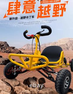 Small go-kart, 80CC off-road vehicle, independent suspension toy car disc brake