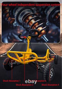 Small go-kart, 80CC off-road vehicle, independent suspension toy car disc brake
