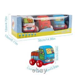 Soft Toy Cars Fabric Vehicle Toy Washable Ambulance Express Vehicle