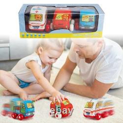 Soft Toy Cars Fabric Vehicle Toy Washable Ambulance Express Vehicle