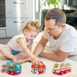 Soft Toy Cars Fabric Vehicle Toy Washable Ambulance Express Vehicle