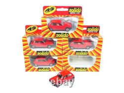 Solido Assorted (17) Vehicles 1/43 Diecast Made in France New Old Stock