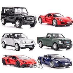 TGRCM-CZ 136 Scale Cars Model for Kids, Alloy Pull Back Vehicles Toy Car for
