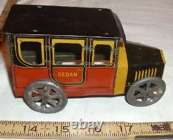 TMC MOHAWK SEDAN 1920s TIN TOY CAR