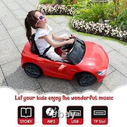 TOBBI 12V Kid Ride on Car Electric Vehicle Toy withRemote Maserati Ghibli Licensed