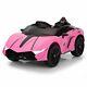 Tobbi 12v Kids Ride-on Sports Car Electric Vehicle Toy Withremote Control 3 Speeds