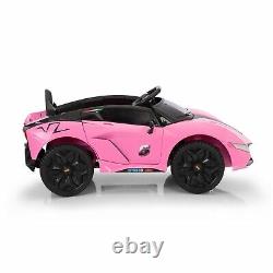 TOBBI 12V Kids Ride-On Sports Car Electric Vehicle Toy withRemote Control 3 Speeds