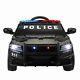 Tobbi 12-volt Kids Ride On Police Car Electric Toy Vehicle With Remote Control