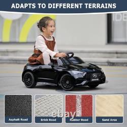 TOBBI Kids Electric Ride On Toy Car, Children Battey-Powered Vehicle with Par