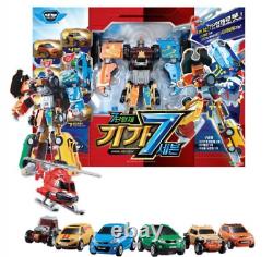 TOBOT 2021 GIGA SEVEN 7 Car Combine Robot Toy Vehicle Transformer Original Mini