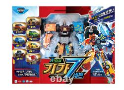 TOBOT 2021 GIGA SEVEN 7 Car Combine Robot Toy Vehicle Transformer Original Mini