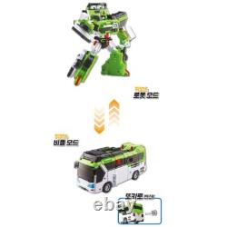 TOBOT V BIG BOSS Green Bus Car Vehicle Transformer Robot Korea Toy (EXPRESS)