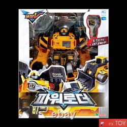 TOBOT V POWER LOADER Bulldozer Transforming Robot Car Vehicle Tokey Toy 2021
