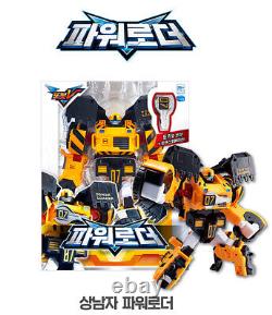 TOBOT V POWER LOADER Bulldozer Transforming Robot Car Vehicle Tokey Toy 2021