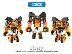 TOBOT V POWER LOADER Bulldozer Transforming Robot Car Vehicle Tokey Toy 2021
