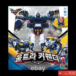 TOBOT V ULTRA COMMANDER Beast Dino Megazord Transforming Robot Vehicle Car Toy