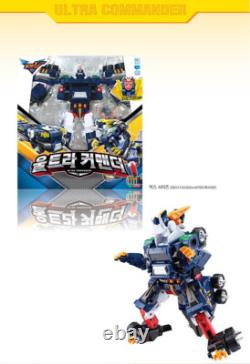 TOBOT V ULTRA COMMANDER Beast Dino Megazord Transforming Robot Vehicle Car Toy