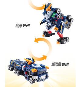 TOBOT V ULTRA COMMANDER Beast Dino Megazord Transforming Robot Vehicle Car Toy