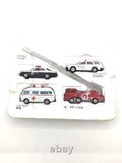 TOMICA Tomica Emergency vehicle set toy Car USED