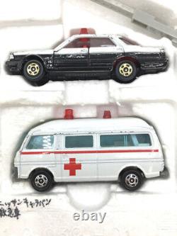 TOMICA Tomica Emergency vehicle set toy Car USED