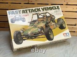 Tamiya Fast Attack Vehicle Racing Buggy Rc Car Kit Model Japan New In Box Rare