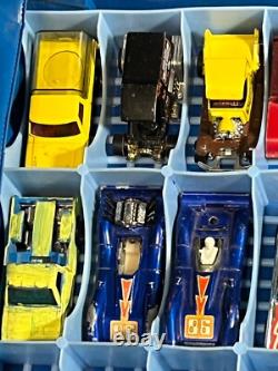 Tara Toy Red Collectors Car Case w 36 Vehicles Some Nice Cars as Pictured