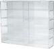 Ten-car Acrylic Display Case For 124-125 Scale Vehicles By Auto World