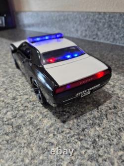 Texas DPS State Trooper Dodge Challenger with All Flashing Lights