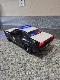 Texas DPS State Trooper Dodge Challenger with All Flashing Lights