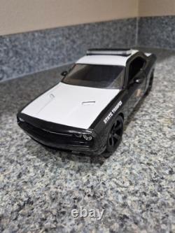 Texas DPS State Trooper Dodge Challenger with All Flashing Lights