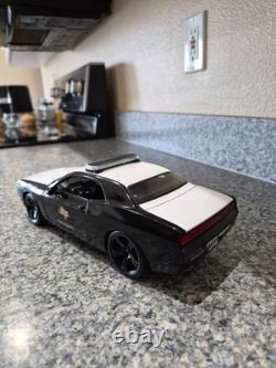 Texas DPS State Trooper Dodge Challenger with All Flashing Lights
