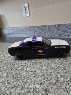 Texas DPS State Trooper Dodge Challenger with All Flashing Lights