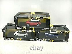 The Italian Job MINI Cooper SET 143 Scale Diecast Metal Vehicle Greenlight R50