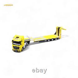 TimeMicro & Perka BENZ FLATBED TRANSPORT VEHICLE Yellow 1/64