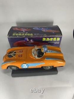 Tin Toy Car Racer Mf800 Orange