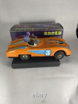 Tin Toy Car Racer Mf800 Orange