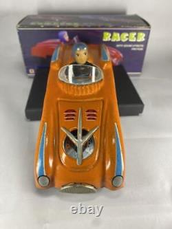 Tin Toy Car Racer Mf800 Orange