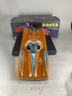 Tin Toy Car Racer Mf800 Orange