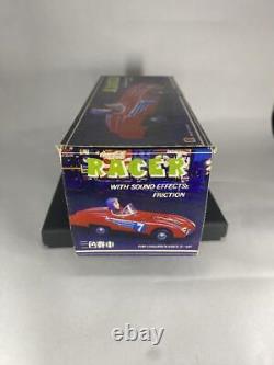 Tin Toy Car Racer Mf800 Orange