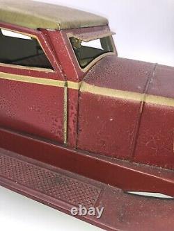 Tippco Distler Tin Sedan Windup Toy Car Antique Pre-War Pullman Sport Cord 19