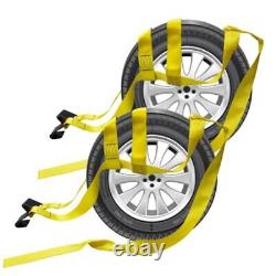 Tire Handling Fixing Belt Fastener Rescue Obstacle Removal Vehicle Accessories