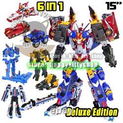 Tobot V Galaxy Detectives 8 Figure Robot Combiner Boys Toy Car Truck Vehicles