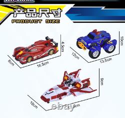 Tobot V Galaxy Detectives 8 Figure Robot Combiner Boys Toy Car Truck Vehicles